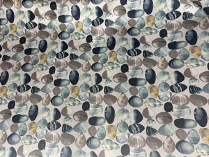 6,7 Meter Belfield Peebles Shore Polyester Stoffreste - bunt - Bild 1 von 7