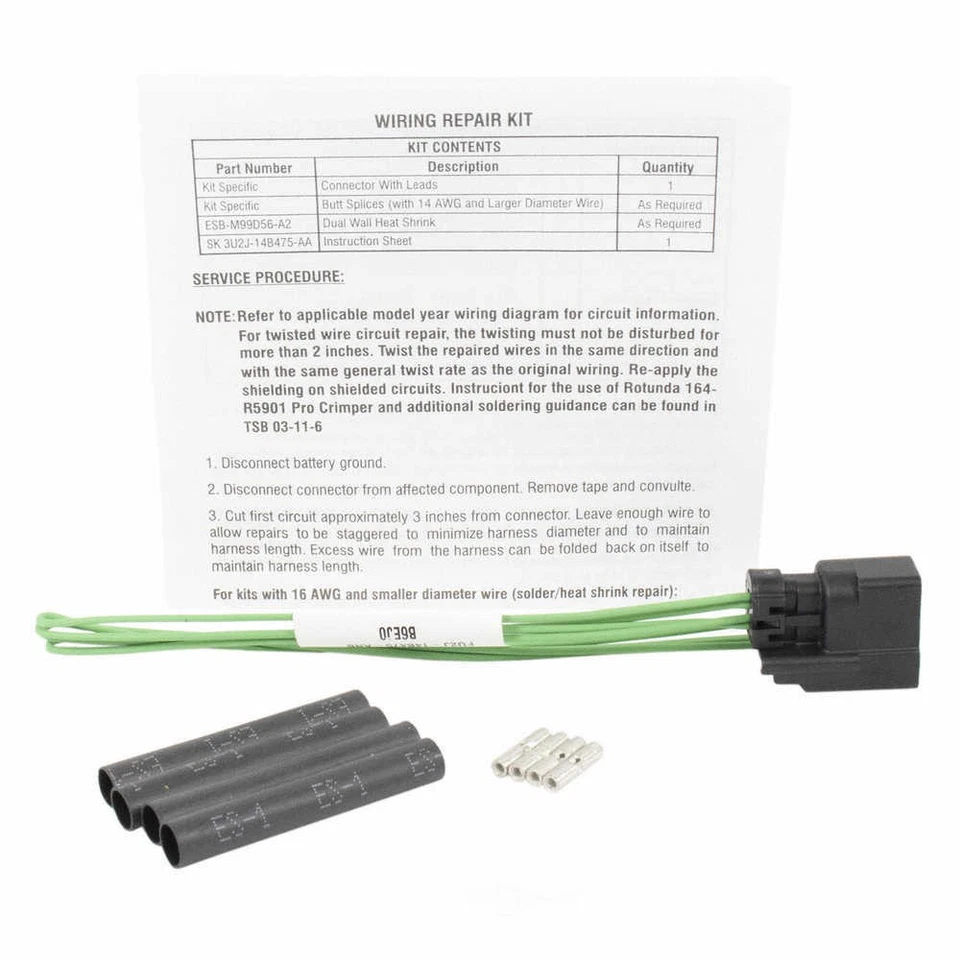 Conector de entrada sin llave Motorcraft WPT1568 Foto 1 de 1