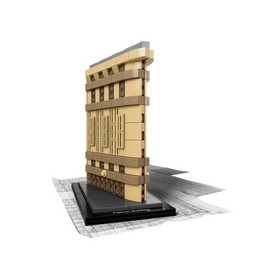 LEGO Architecture 21023 Flatiron Building NYC Used Retired