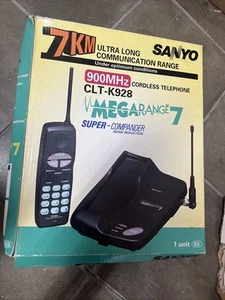 Sanyo Cordless Telephone Japan New - Photo 1/6