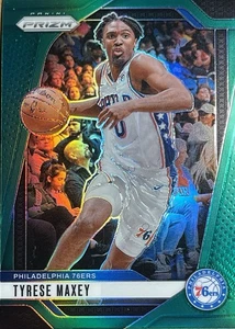 2024-25 Panini Prizm Green TYRESE MAXEY Philadelphia 76ers - Bild 1 von 2
