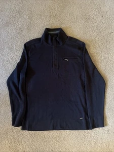 Structure LS 1/4 Zip Sweater Black Men’s Size Large NWT - Picture 1 of 4