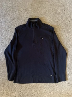 Structure LS 1/4 Zip Sweater Black Men’s Size Large NWT - Image 1 of 4