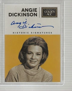 ANGIE DICKINSON 2014 PANINI GOLDEN AGE ON CARD AUTOGRAPH MOVEIS TV POLICE WOMAN - Bild 1 von 2