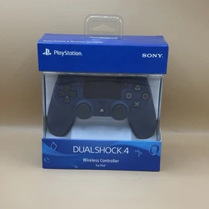 Sealed PlayStation 4 Dualshock 4 PS4 Midnight Blue Controller NEW - Picture 1 of 4