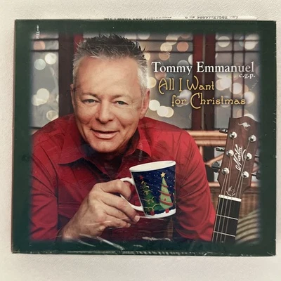 TOMMY EMMANUEL- All I Want For Christmas CD RARE NEW SEALED MINT - Imagem 1 de 4