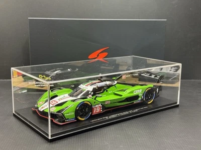 LAMBORGHINI SC63 3.8L V8 TURBO 24h LE MANS 2024 #19 1/18 Scale Model Spark - Image 1 of 4