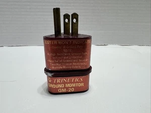 Vintage Trinetics GM-20 Outlet Tester Ground Monitor - Picture 1 of 5