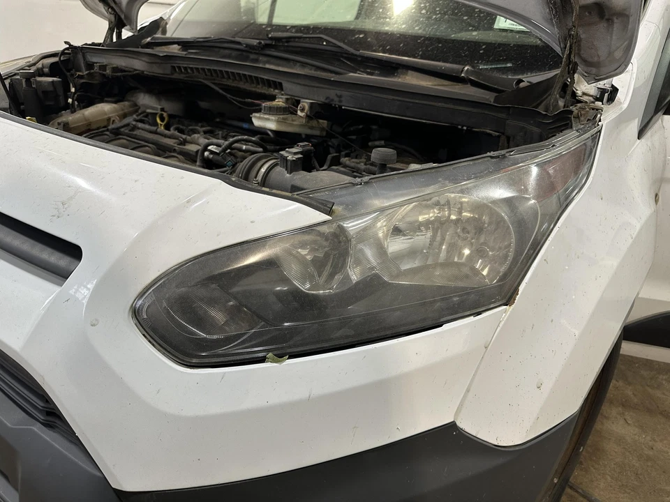 Used Left Headlight Assembly fits: 2015 Ford Transit connect black trim Left Gra - Image 1 of 4