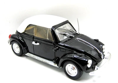 POLISTIL S 15 *VOLKSWAGEN 1303 CABRIOLET*NERO-BIANCO-1:25-MADE IN ITALY-DIE CAST - Immagine 1 di 4