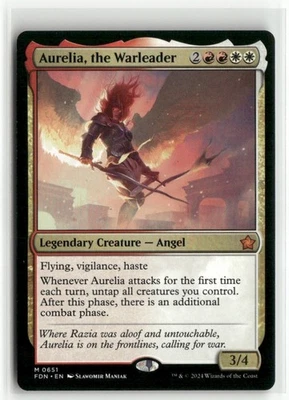 Aurelia, the Warleader Foundations 万智牌近乎完好 — 第 1/2 张图片