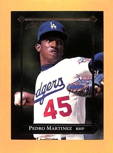 1992 Leaf Gold Rookies #BC-3 Pedro Martinez Los Angeles Dodgers - Foto 1 di 2