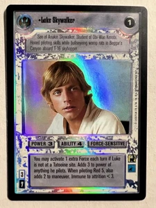 Luke Skywalker Foil Star Wars CCG Reflections 1 I Ultra Rare URF LP/NM - Picture 1 of 2