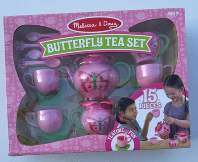 Juego de té Melissa & Doug Butterfly 15 piezas (leer descripción) Foto 1 de 4