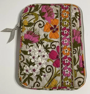 Vera Bradley Funda Lector Electrónico Ereader Tablet iPad Estuche Suave Té Jardín Floral - Imagen 1 de 14
