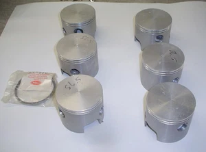 WISECO 3000p3 3001p3 MARINE FORGED PISTON KIT MERCURY V6 2.4L 200HP 225HP - Picture 1 of 2