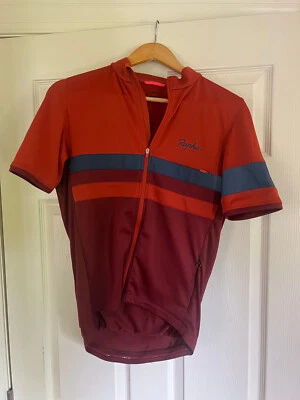 Ralpha Men's cycling BREVET jersey size M (burnt orange/maroon) - Image 1 of 3