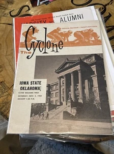 Programa de Fútbol Americano Norman Ames DE COLECCIÓN Oklahoma Sooners OU vs. Iowa State Cyclones - Imagen 1 de 21