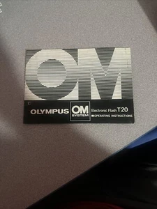 Fotocamere flash elettronico vintage Olympus OM T20 - manuale - buone ๐ - Foto 1 di 2