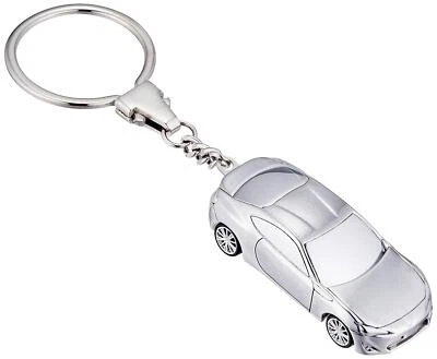 AUTOart 1/87 scale Toyota 86 key chain Aluminum Silver Color L11cm 41610-001 NEW - Image 1 of 4