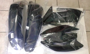 Honda CRF 450 X 2005 2006 2007 4 PCS BLACK PLASTIC KIT - Picture 1 of 1