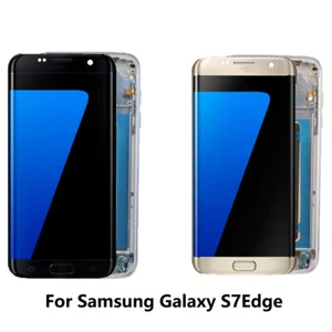 OLED For Samsung Galaxy S7Edge Display Touch Screen Digitizer Assembly w/Frame - Picture 1 of 10