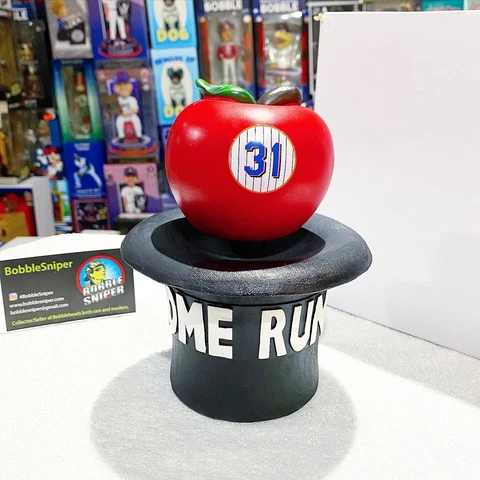 MIKE PIAZZA "Bobble Apple" Brooklyn Cyclones New York  Mets  Bobblehead Cover