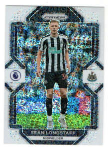 2022-23 Panini Prizm Premier League Sean Longstaff White Sparkle SP Free Ship