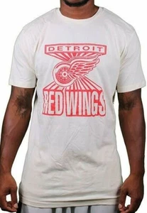 Mitchell & Ness Detroit Red Wings Home Advantage Cream T-Shirt - Picture 1 of 2