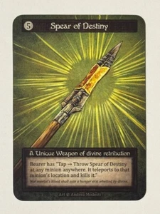 SORCERY TCG - BETA - SPEAR OF DESTINY Unikat - Bild 1 von 1