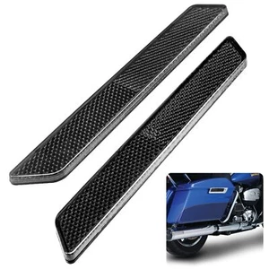Black Saddlebag Reflector Inserts 2014-2024 Compatible for Harley Davidson To... - Bild 1 von 7