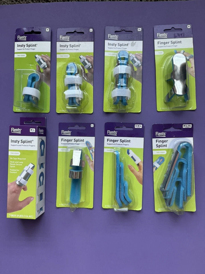 Flents Insty Férula de Dedo Soporte Proteger Forma de Sapo Béisbol M L XL ELEGIR Foto 1 de 1