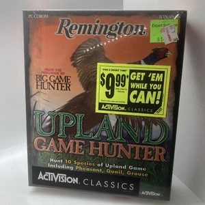 New/Sealed BIG BOX Remington Upland Game Hunter Windows 95/98 PC Game - Picture 1 of 2