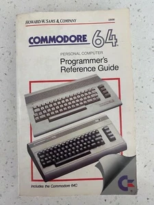 COMMODORE 64 PROGRAMMERS REFERENCE GUIDE VINTAGE ORIGINAL COMPUTER BOOK MANUAL - Picture 1 of 1