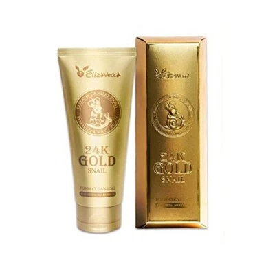 Elizavecca 24k gold snail Cleansing Foam 180ml