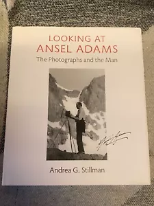 Looking at Ansel Adams: The Photographs and the Man Hardcover Book 2012 - Foto 1 di 2