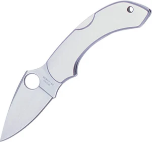 Spyderco Dragonfly Lockback VG-10 Folding Blade Stainless Handle Knife 28P - Picture 1 of 1