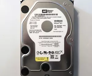 WD WD4000AAKS-00C8A0 HHRNHT2AHB (WCAS) Tailandia 400gb Sata 3.5" HDD 06FEB2008 - Imagen 1 de 1