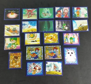 Digimon Stickers Figurine Giochi Preziosi Toei Animation No Doubles - Picture 1 of 5