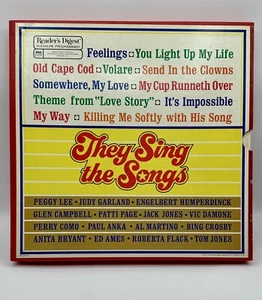 THEY SING THE SONGS 8 Vinyl LP Box Set Reader's Digest 1980 - Imagen 1 de 3