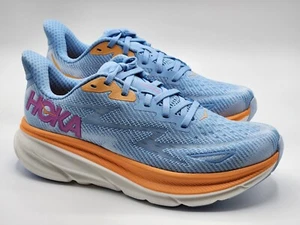Hoka Clifton 9 Women's Running Shoes-Airy Blue/Ice Water- US 7.5B, 8.5B, 9.5B - Picture 1 of 6