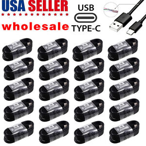 4ft Type C to USB-A Fast Charge Cable Cord Charging Quick Charger Bulk Wholesale