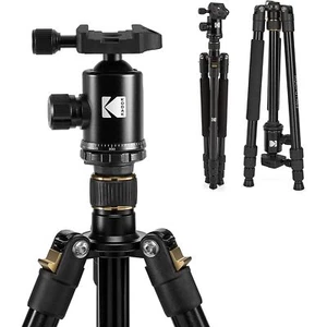 KODAK Photo Gear 63” Tripod & Monopod with 360° Ball Head - Picture 1 of 6