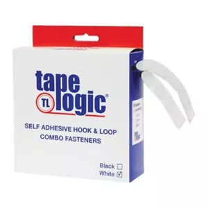 Paquetes combinados de gancho y bucle Tape Logic puntos blancos de 1/2" (200 puntos) - Imagen 1 de 1