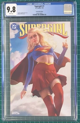 Supergirl #1 CGC 9.8 Tiago Da Silva variant Ltd. 250 - Image 1 of 4