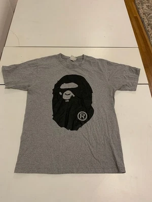 Camisa Bape Vintage Grande Gris A Bathing Ape Nigo Bapeheads Streetwear Hypebeast Foto 1 de 4