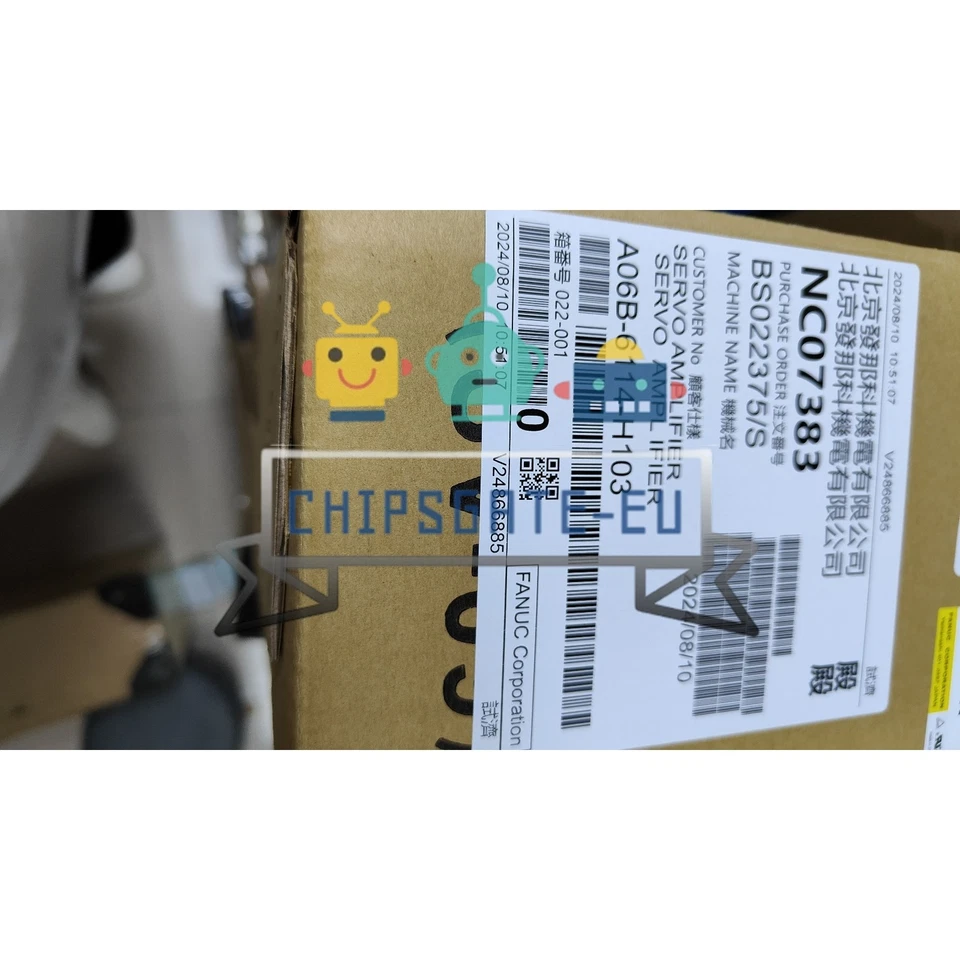 1PZ Fanuc A06B-6114-H103 SPEDIZIONE VELOCE - Immagine 1 di 1