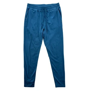Outdoor Voices Mens Cloudknit Jogger Pant Size L Blue Stretch Athletic Gym Sport - Picture 1 of 8