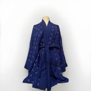 Bata kimono de seda promocional Sleepy Camel & Moons Joe Camel Tobacco 1994 de colección - Imagen 1 de 22