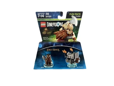 Lego Dimensions Señor de los Anillos GIMLI Fun Pack 71220 Set Sellado Como Nuevo Foto 1 de 2